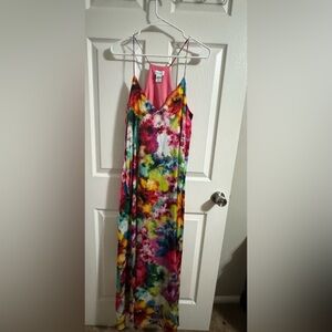 Nicole Miller Pink Sleeveless Dress